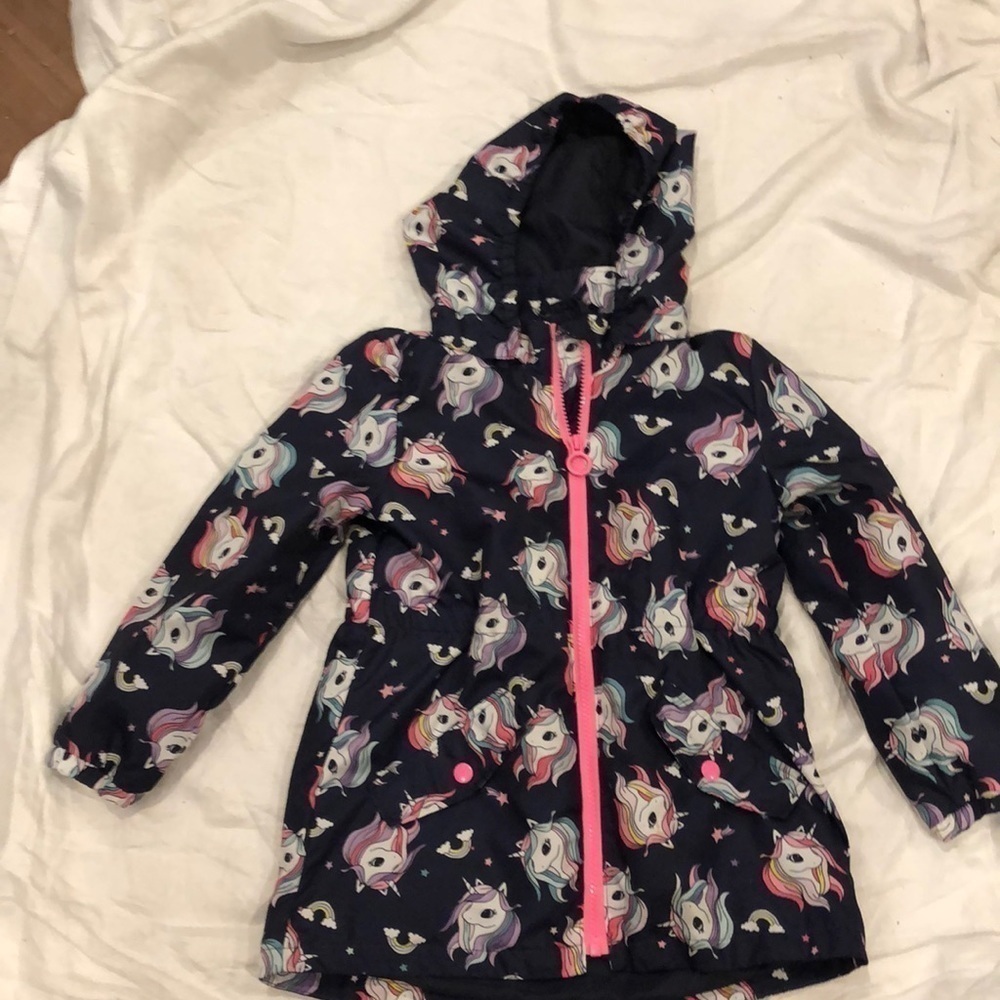 H & M My Little Pony Raincoat Jacket Size 5-6 Years
